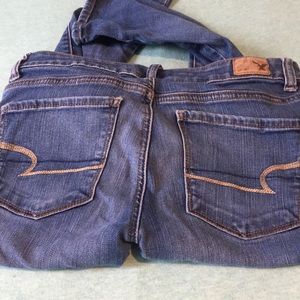 Cropped skinny jeans